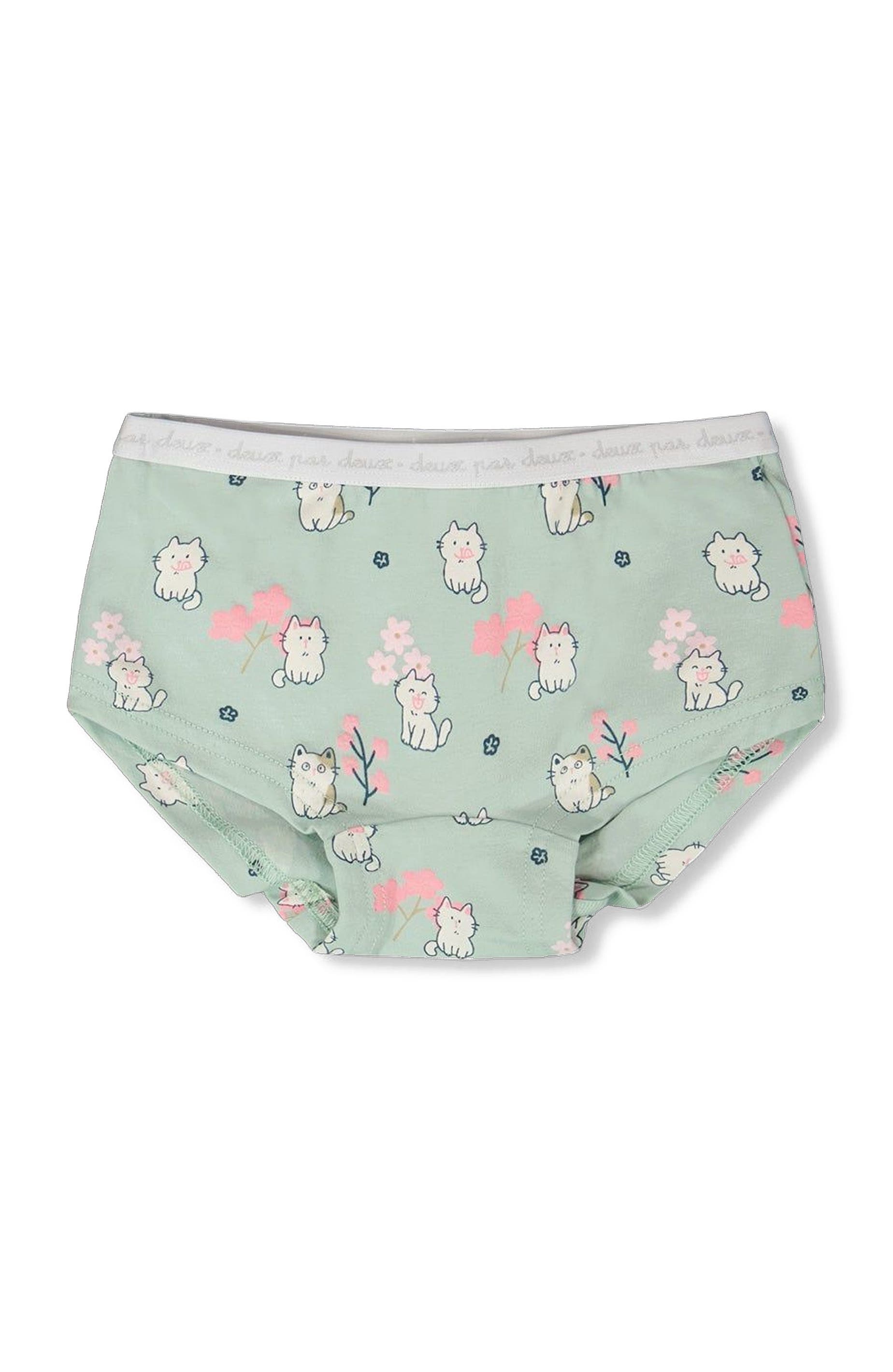 selected Green Kitten Print