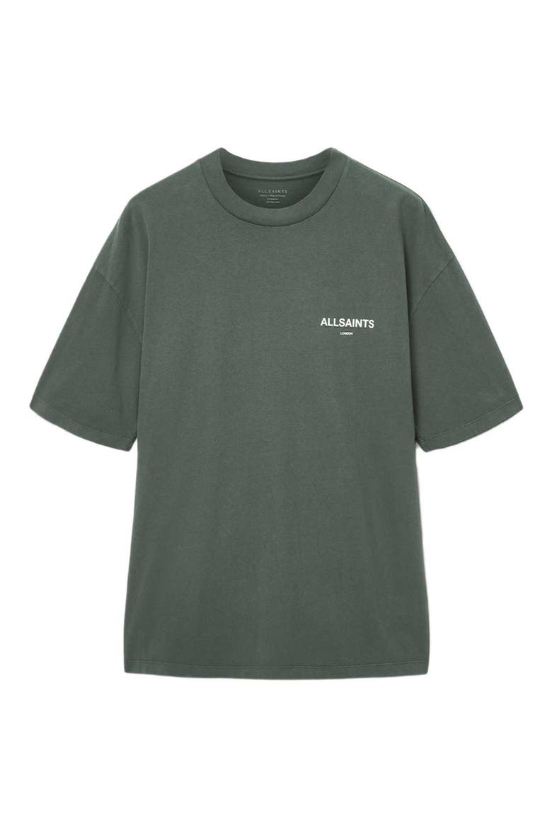 Halcyon Oversize Cotton Graphic T-Shirt, Alternate, color, GARNET GREEN