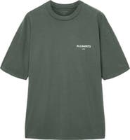AllSaints Halcyon Oversize Cotton Graphic T-Shirt