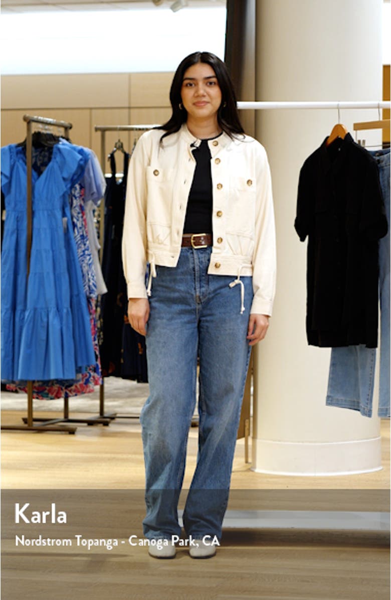 Alma Cotton Blend Jacket