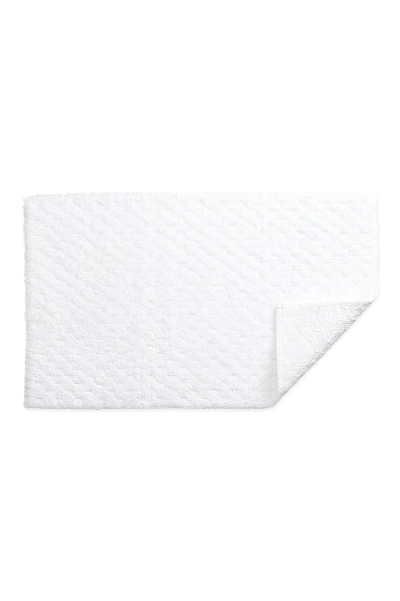 Lotus Bath Rug, Main, color, WHITE