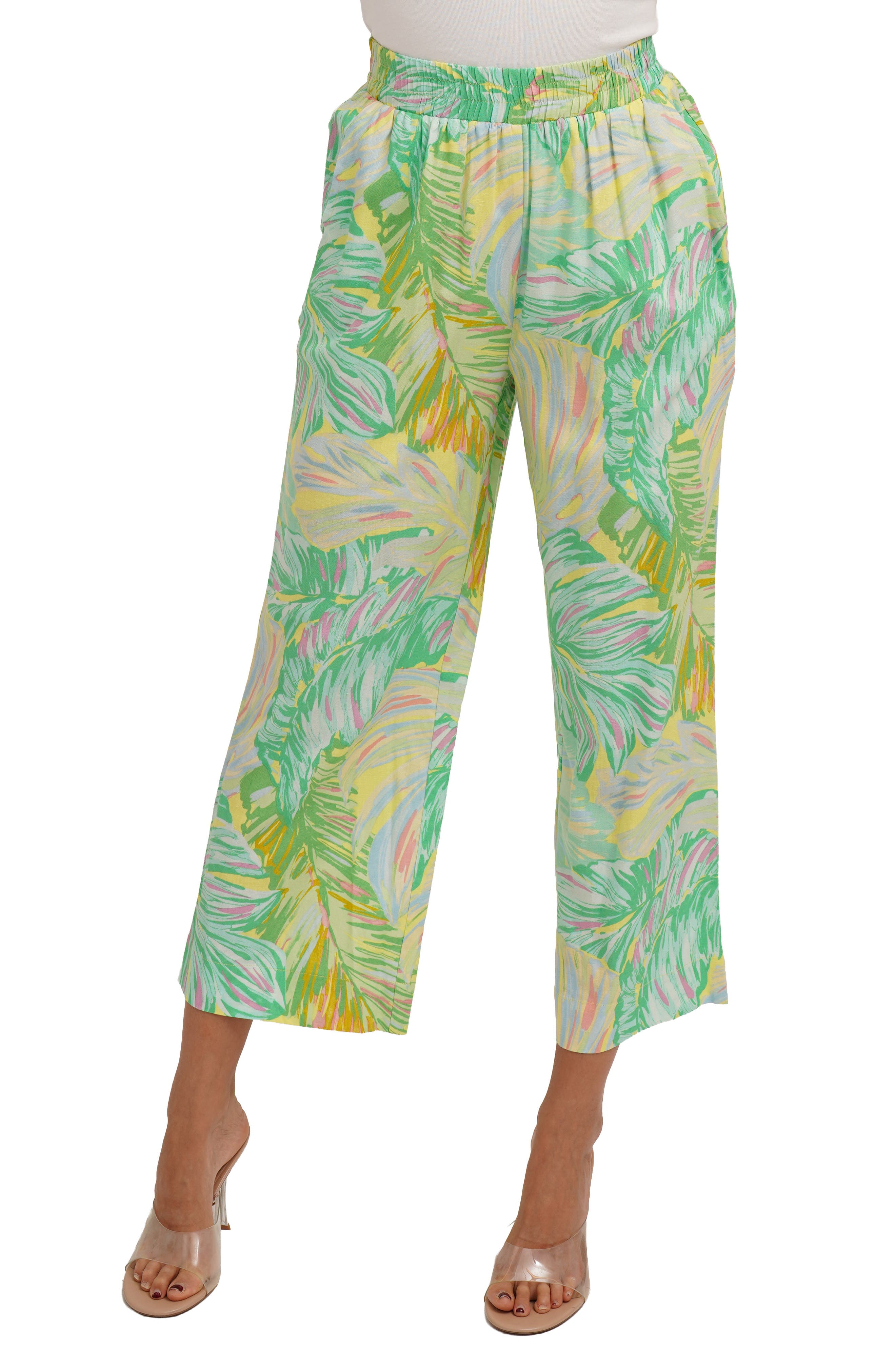 Crop Pull-On Pants - image 3