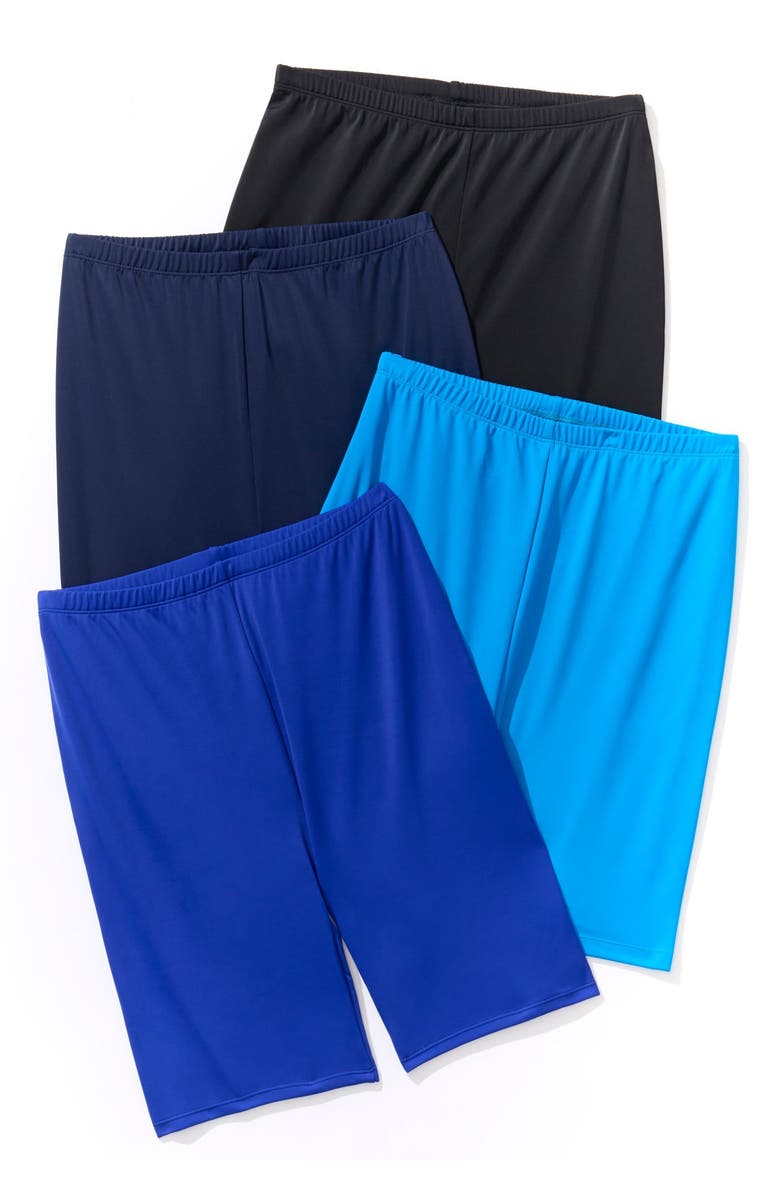 Swim 365 Tummy Control Swim Short, Alternate, color, Black