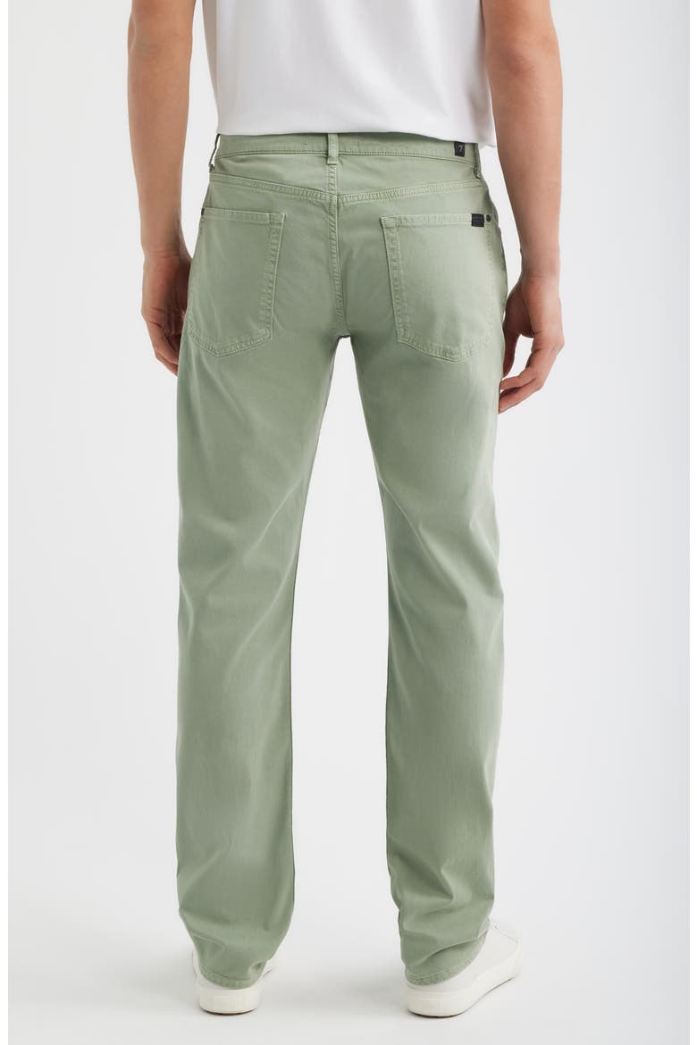 Comfort Sateen The Straight Leg Jeans, Alternate, color, LEAF