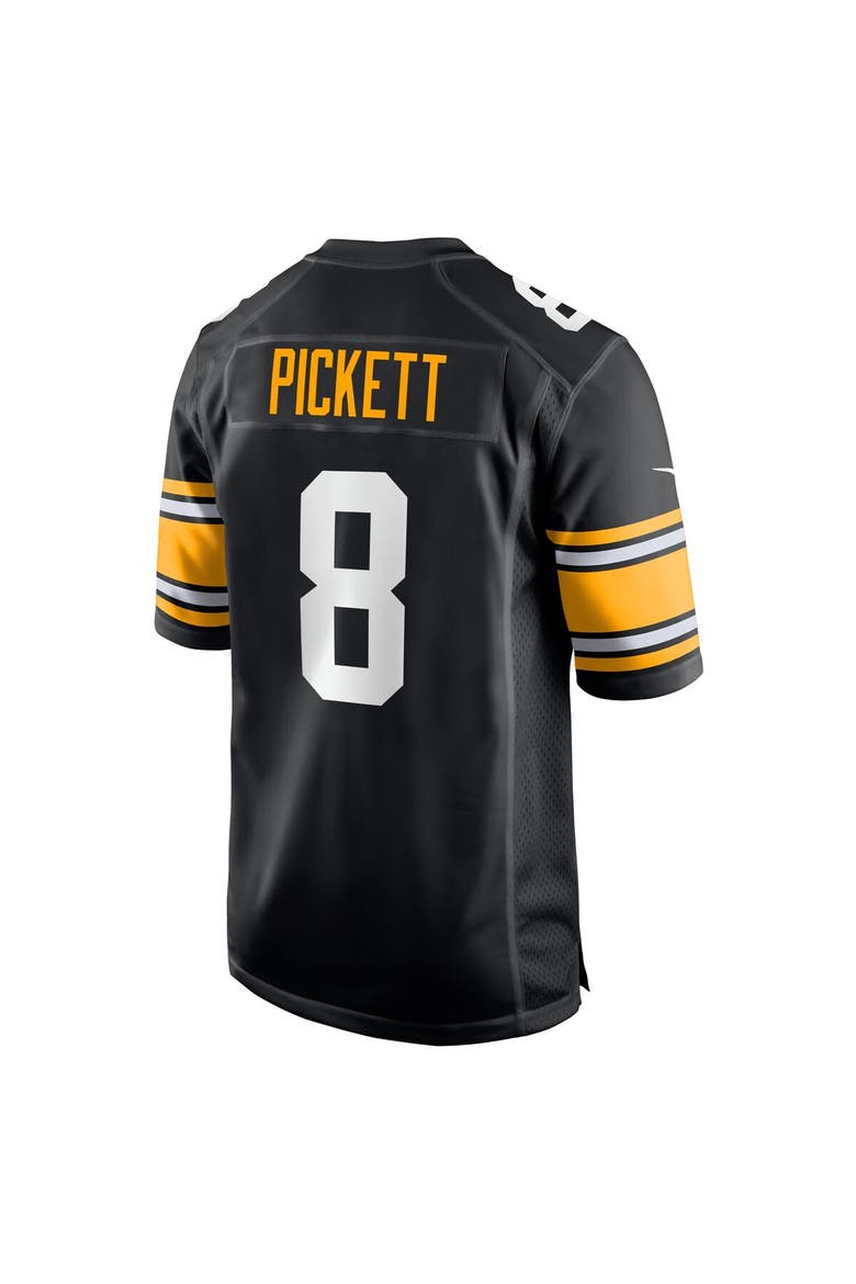 Men's Nike Kenny Pickett Black Pittsburgh Steelers Player Alternate Game Jersey, Alternate, color, Black
