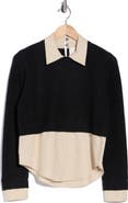 Cinq à Sept Amadea Wool Blend Prestyled Pullover Sweater
