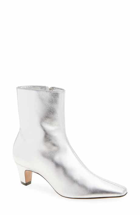 Schutz Dellia Square Toe Bootie