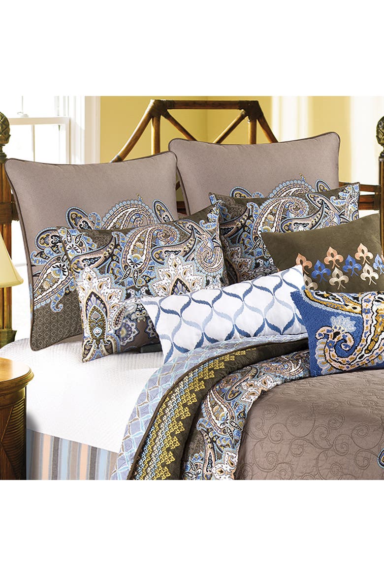 Nadia Bed Skirt, Alternate, color, Brown