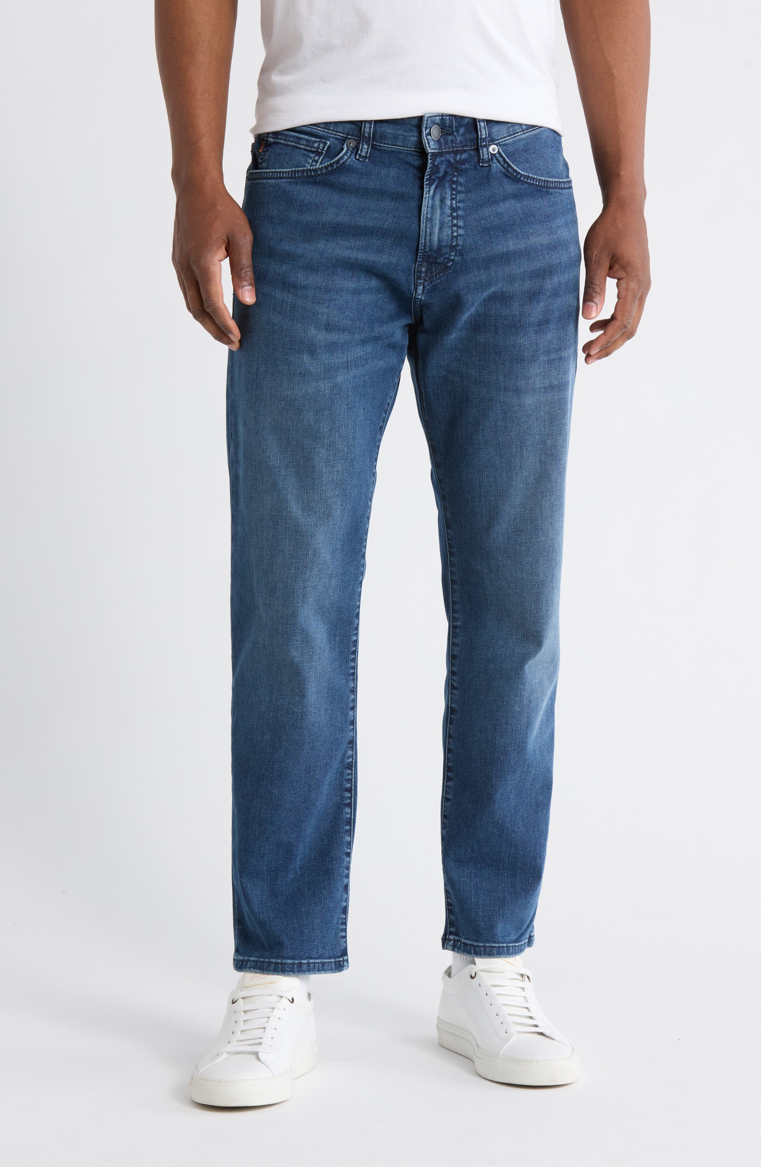 BOSS Maine Slim Straight Jeans