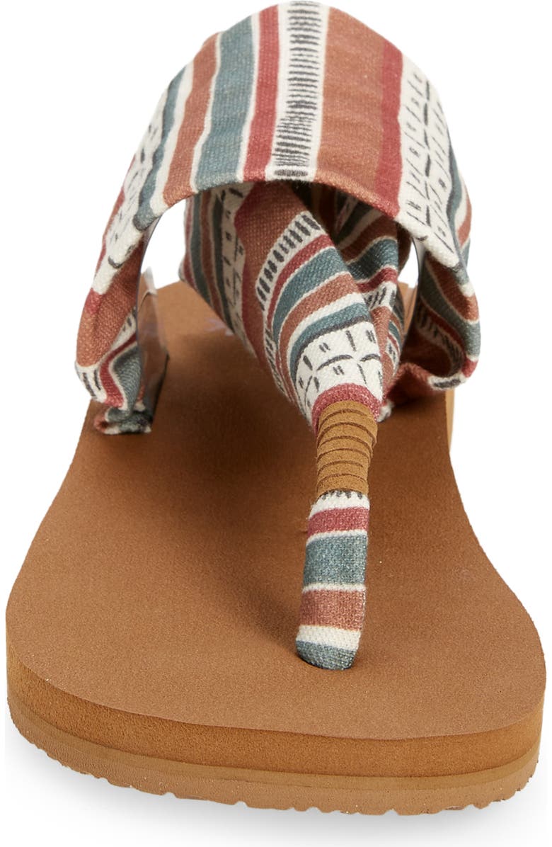 Sanuk Sling ST Stripe Sandal, Alternate, color,