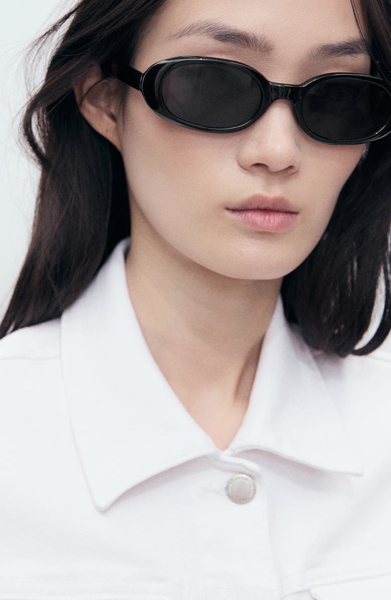 MANGO Pockets Denim Jacket, Alternate, color, White