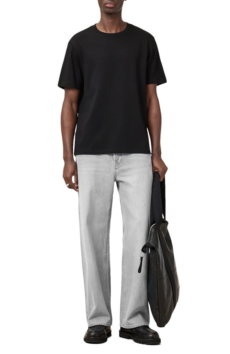 AllSaints Slater Short Sleeve Cotton & Modal Crewneck T-Shirt, Alternate, color,