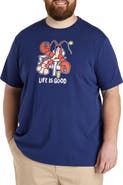 LIFE IS GOOD Big & Tall Lobster Graphic Tee