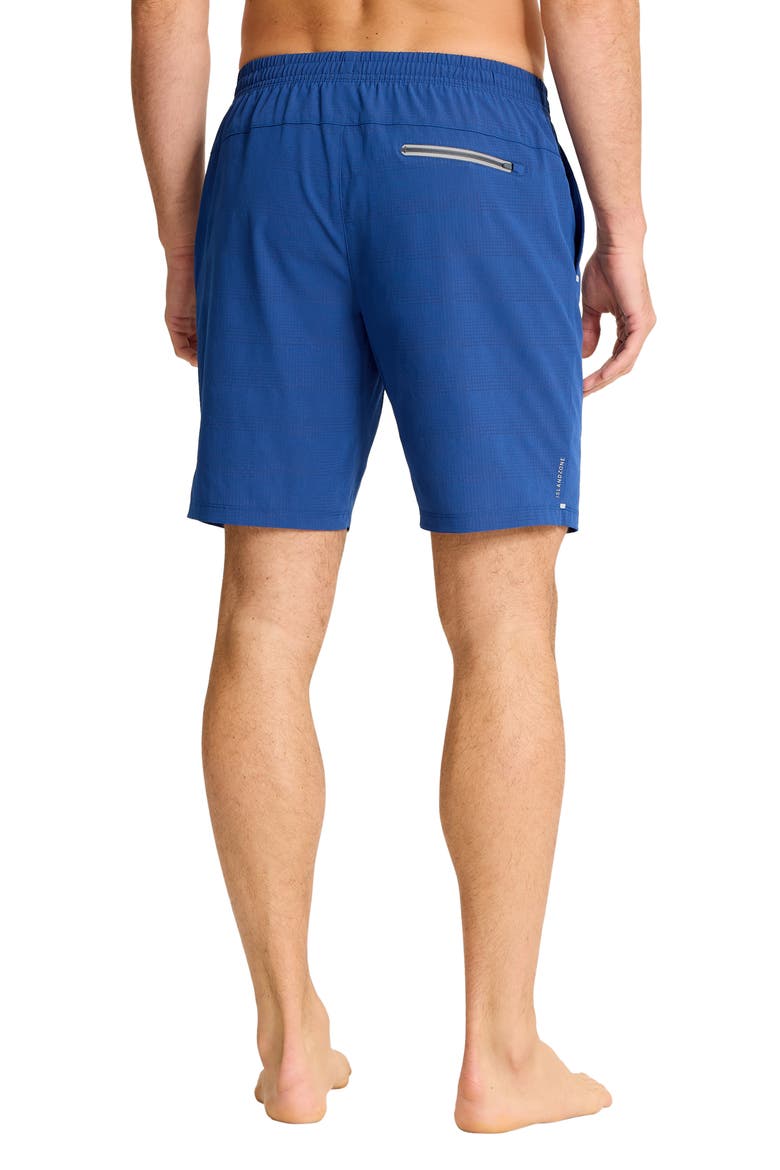 Huntington Bay Swim Trunks, Alternate, color, DK COBALT