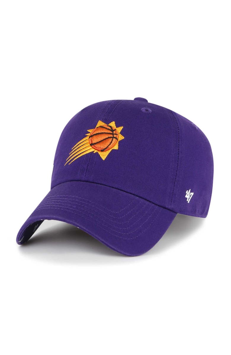 '47 Women's '47  Purple Phoenix Suns Confetti Undervisor Clean Up Adjustable Hat, Alternate, color, Purple