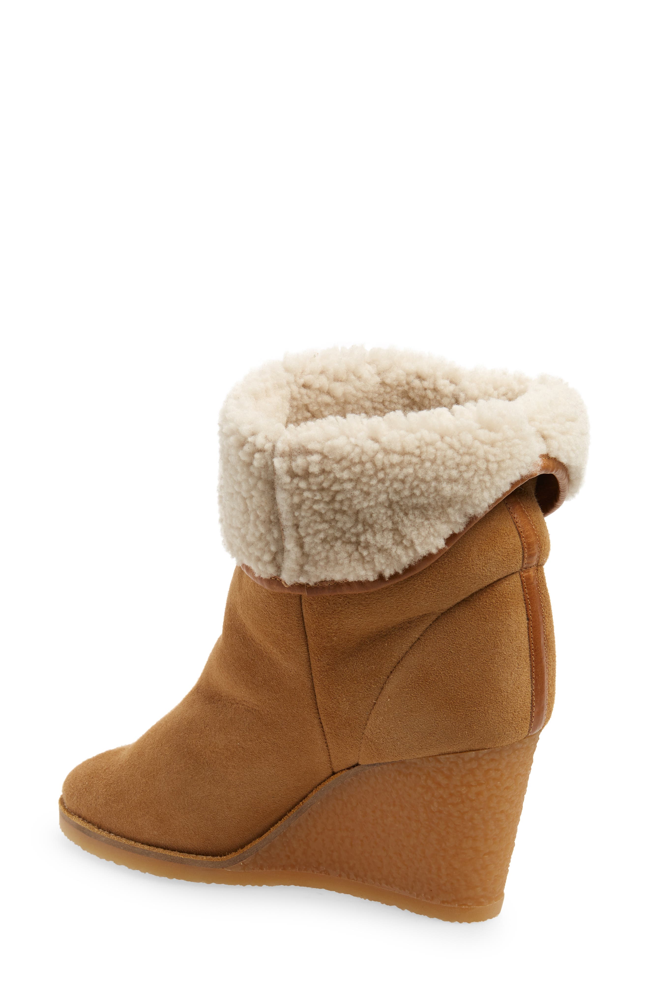 Totam Genuine Shearling Bootie, Alternate, color, 23NL NATURAL