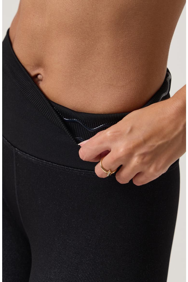 Love and Ski Icon Leggings, Alternate, color, BLACK