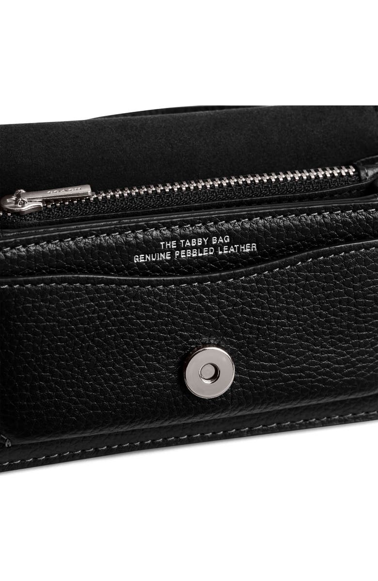 COACH Tabby 12 Leather Crossbody Bag, Alternate, color,