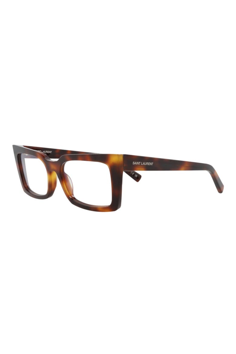 54mm Square Optical Frames, Alternate, color, HAVANA HAVANA TRANSPARENT