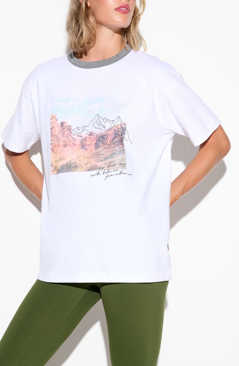 Spiritual Gangster Above Me Boyfriend Ringer Graphic T-Shirt, Alternate, color, 