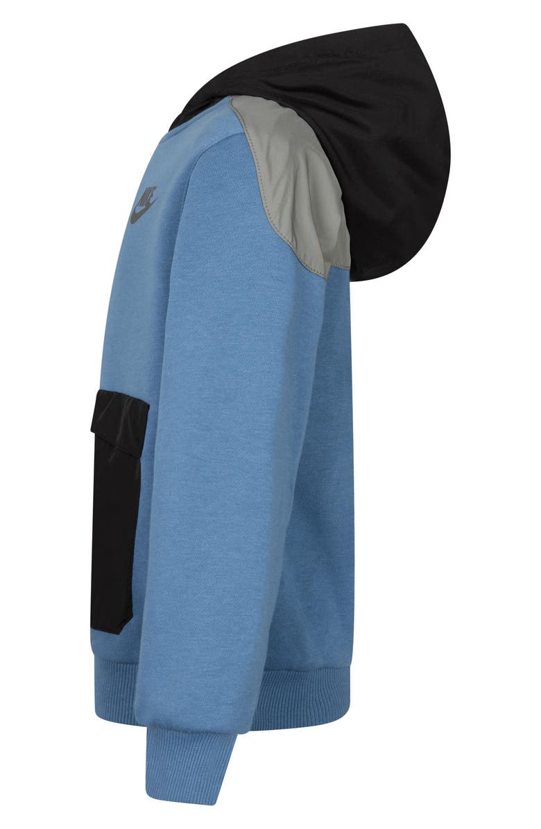 Nike Kids' Future Utility Pullover Hoodie, Alternate, color, Nike Aegean Strom