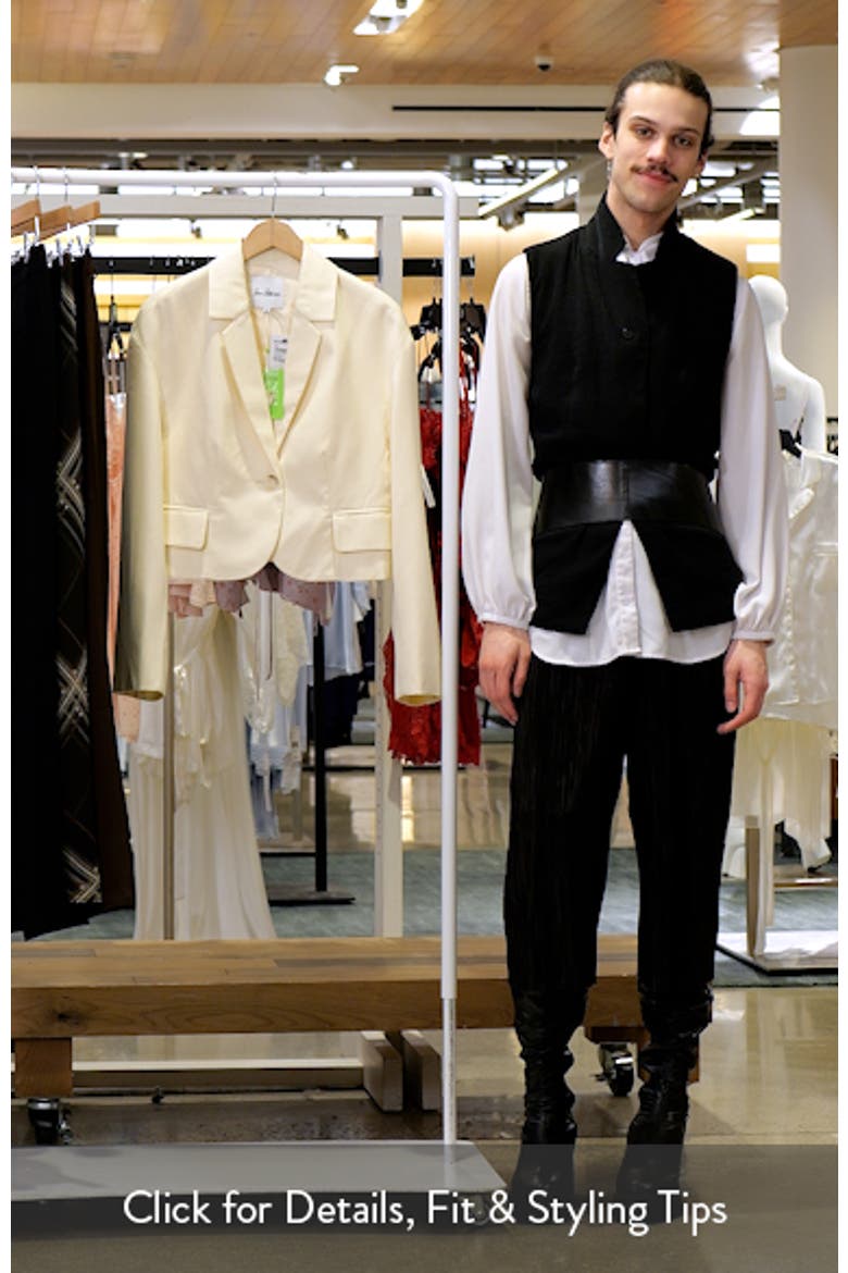 Crop Blazer video
