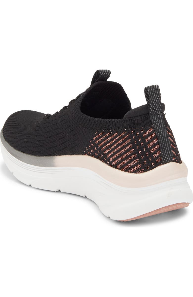 SKECHERS Relaxed Fit D'Lux Walker Sneaker, Alternate, color, Black
