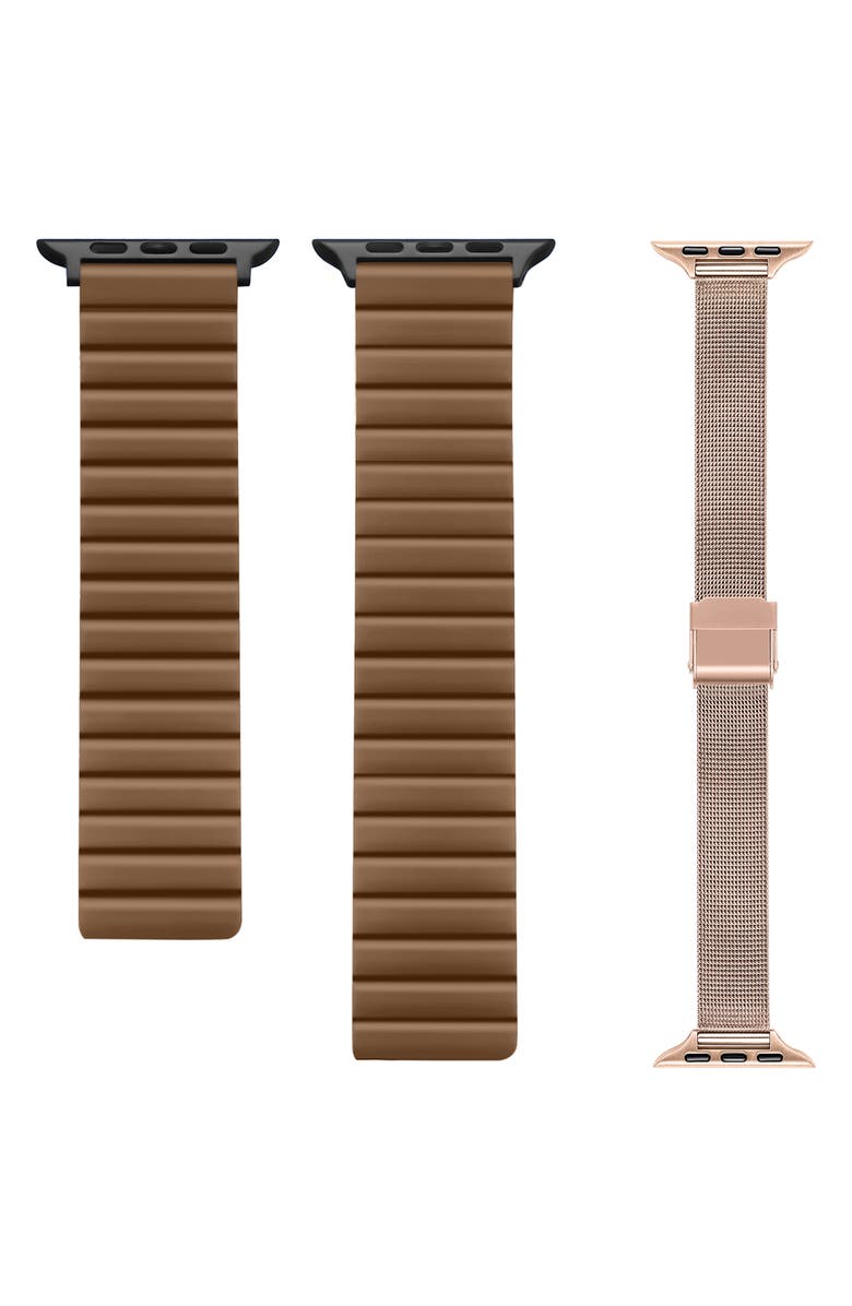 The Posh Tech Assorted 2-Pack Apple Watch<sup>®</sup> Watchbands, Alternate, color, 
