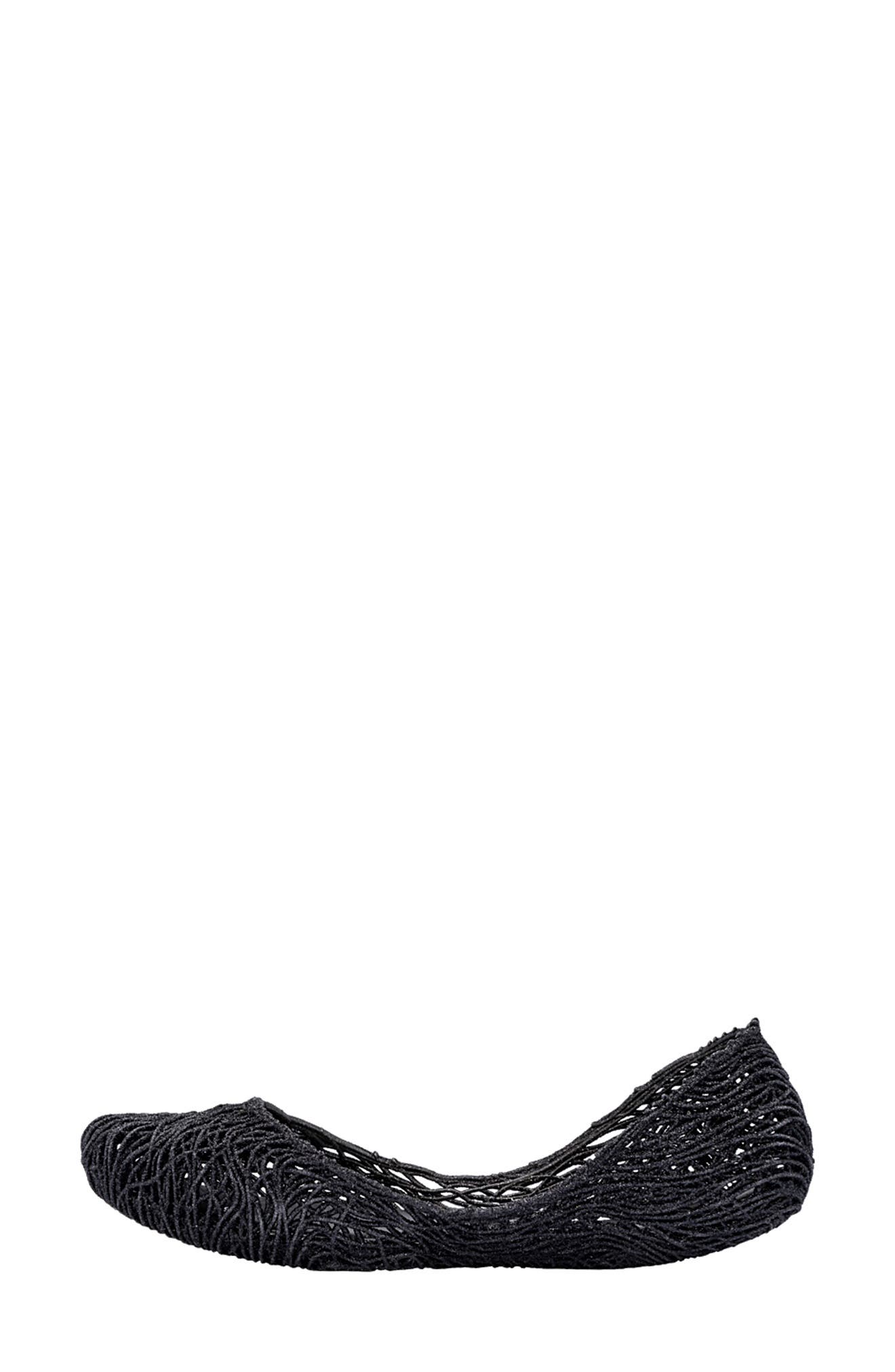 Melissa Campana Flow Flat, Alternate, color, 