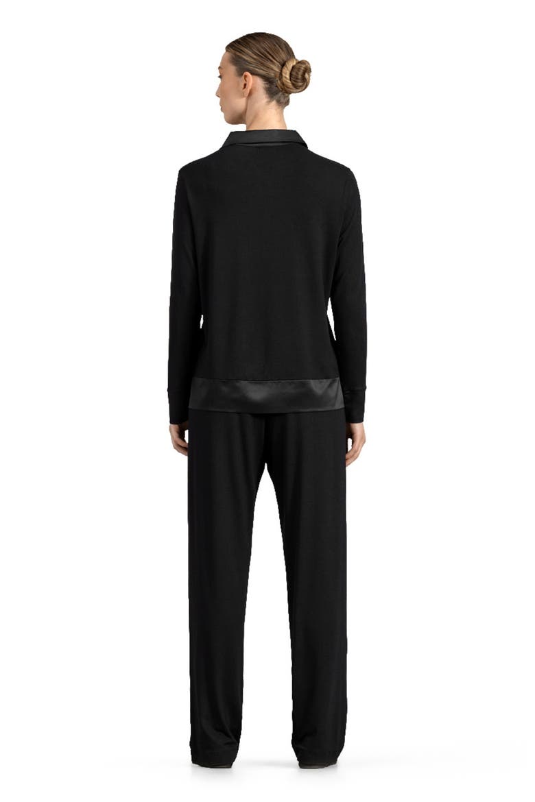 Axol Women's pajamas, Alternate, color, Black