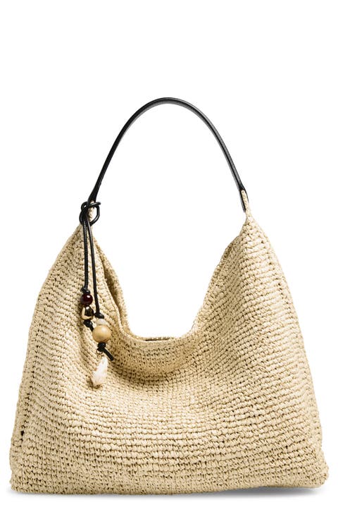 The Mylie Raffia Shoulder Bag