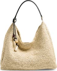 Madewell The Mylie Raffia Shoulder Bag