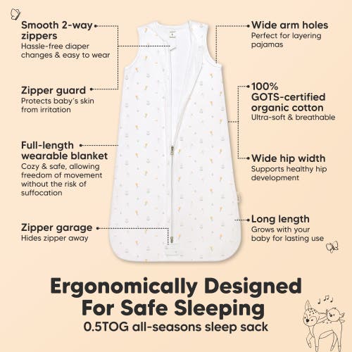 Keababies 2-pack Snooze Sleep Sacks In Wildflowers