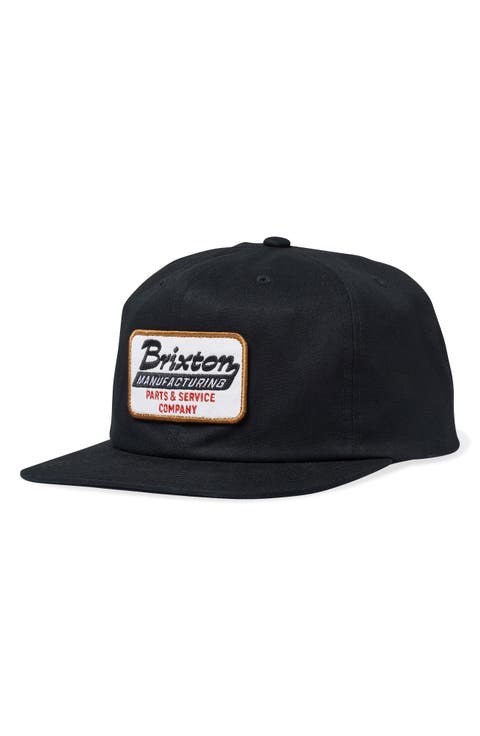 Brixton INWOOD SNAPBACK キャップ Unisex Inwood Snapback in Black – Brixton