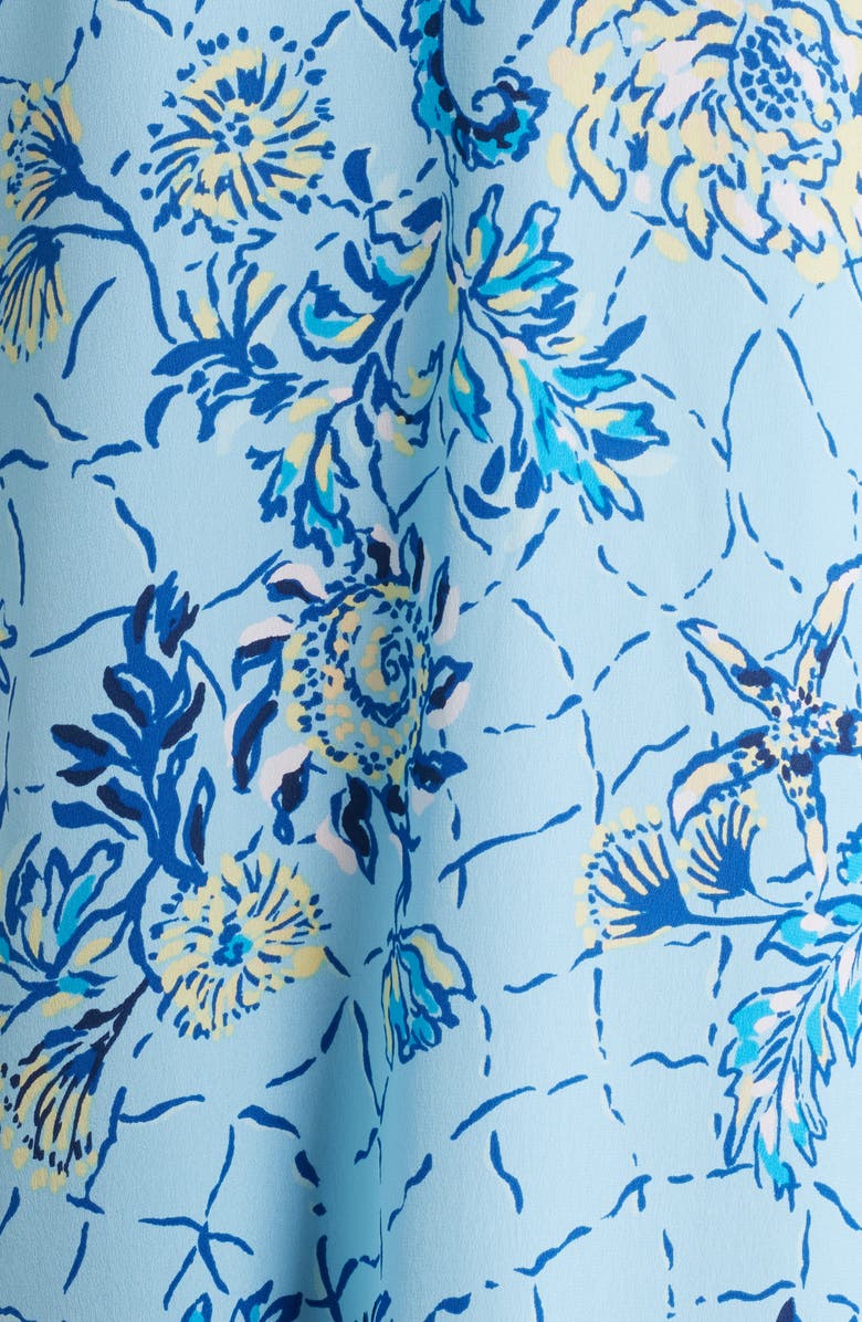 Lilly Pulitzer<sup>®</sup> Lindamarie Floral Silk Caftan, Alternate, color, 