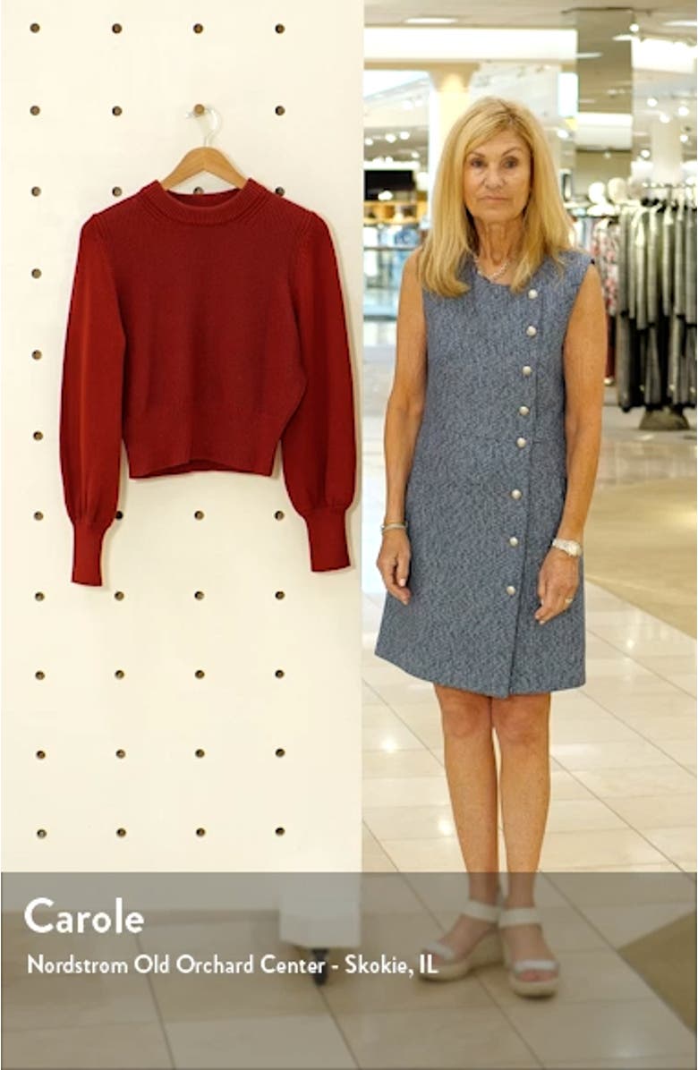 Jamie Textured Cotton Sweater, sales video thumbnail