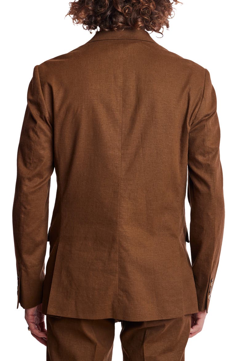 Dover Slim Fit Sport Coat, Alternate, color, BROWN LINEN