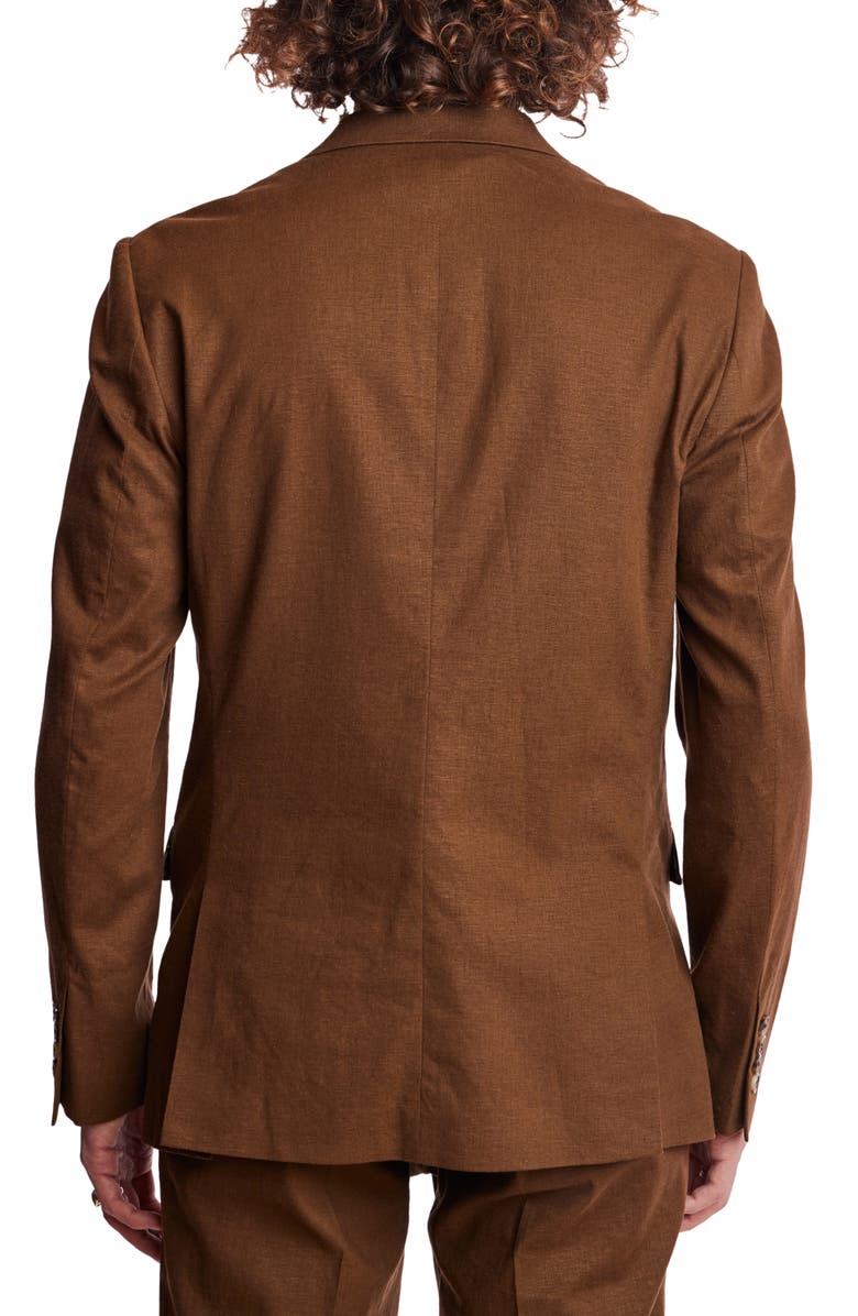 PAISLEY & GRAY Dover Slim Fit Sport Coat, Alternate, color, Brown Linen