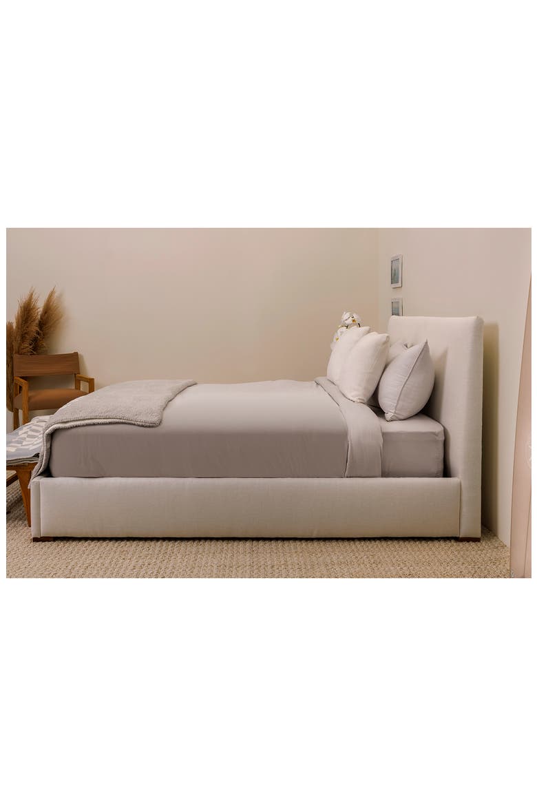 Washed Duvet Cover, Alternate, color, MALIBU MIST