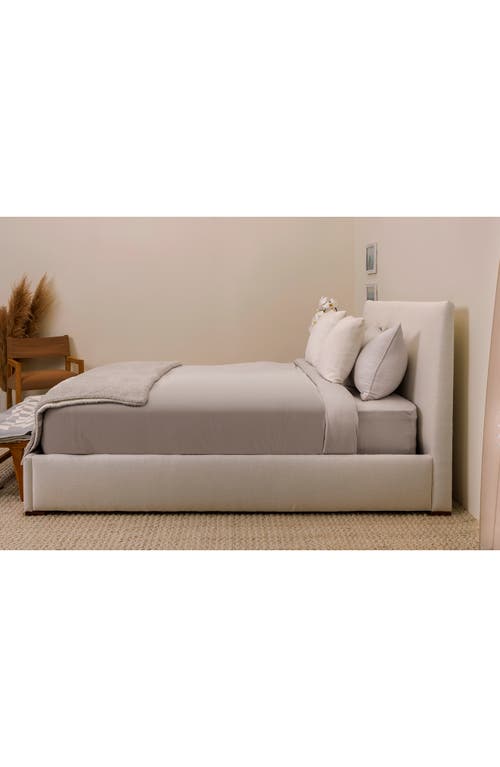 Barefoot Dreams Washed Duvet Cover In Malibu Mist