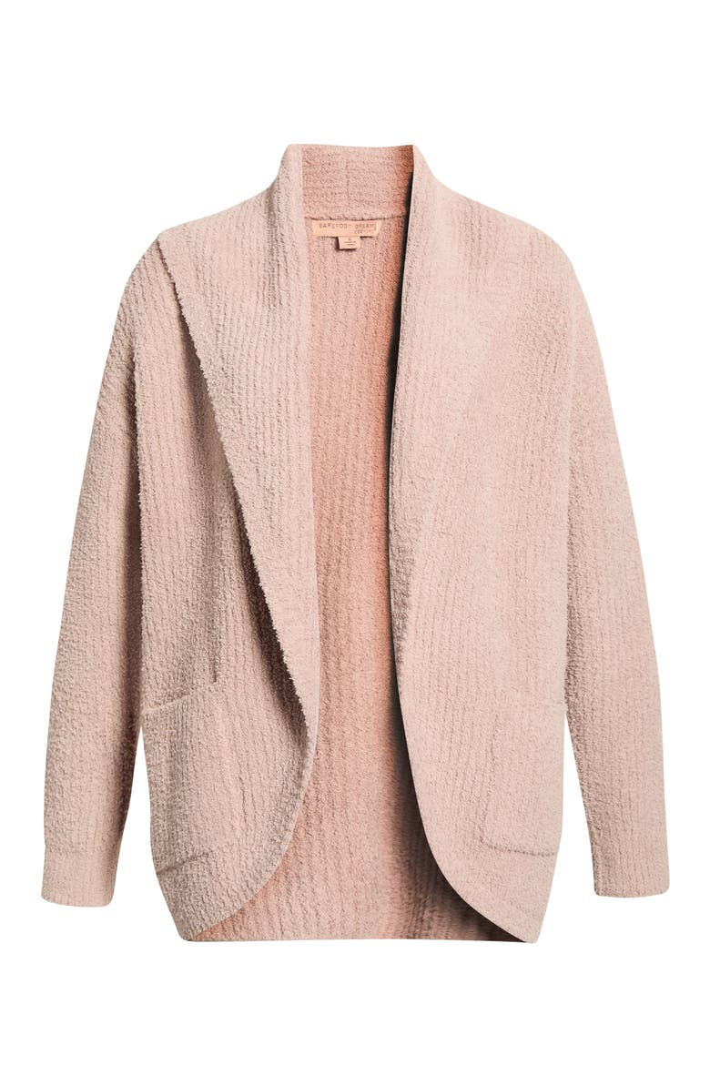 CozyChic® Ribbed Shawl Collar Cardigan, Alternate, color, WILLOW