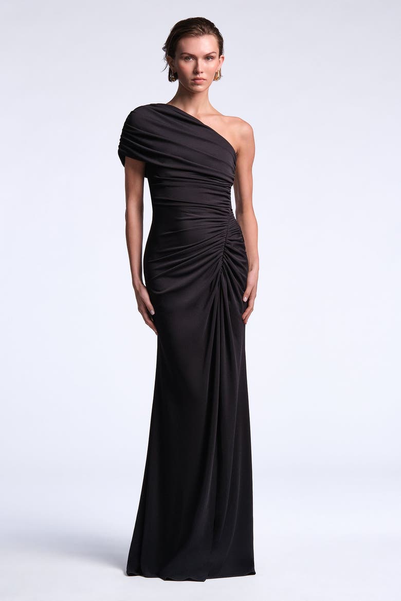 Solina Gown, Main, color, Black