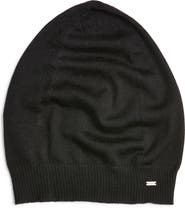 Saint Laurent Cashmere Logo Beanie
