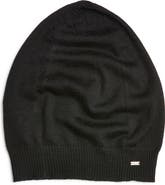Saint Laurent Cashmere Logo Beanie