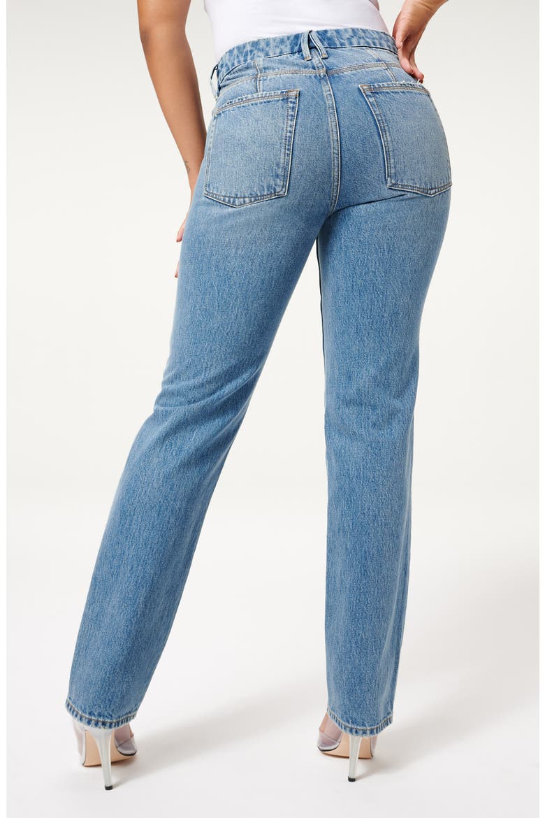 Icon High Waist Jeans, Alternate, color, BLUE952