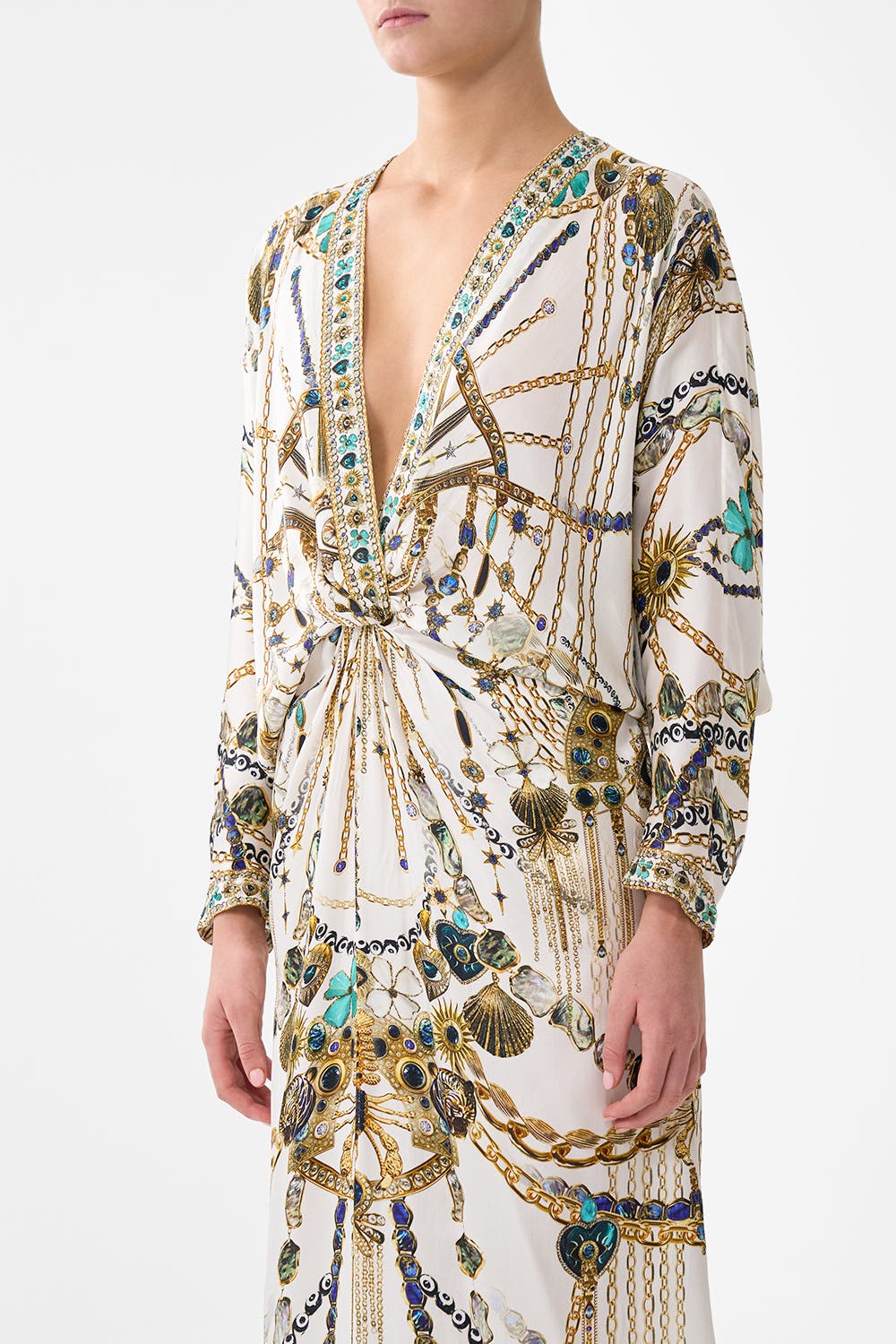 Camilla Twist Front Batwing Dress (Women) | Nordstrom
