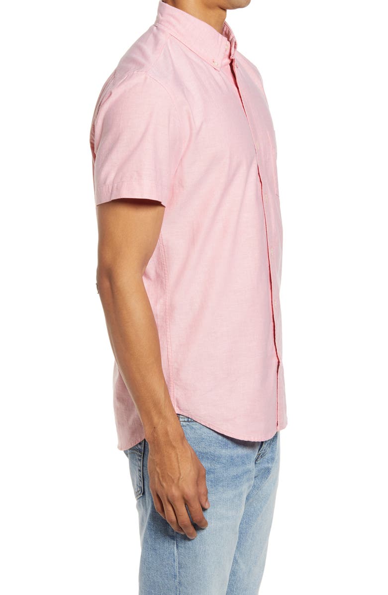 Bonobos Short Sleeve Stretch Oxford Button-Down Shirt, Alternate, color,