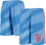 Mitchell & Ness Youth Mitchell & Ness Blue New Jersey Nets Hardwood Classics Swingman Shorts