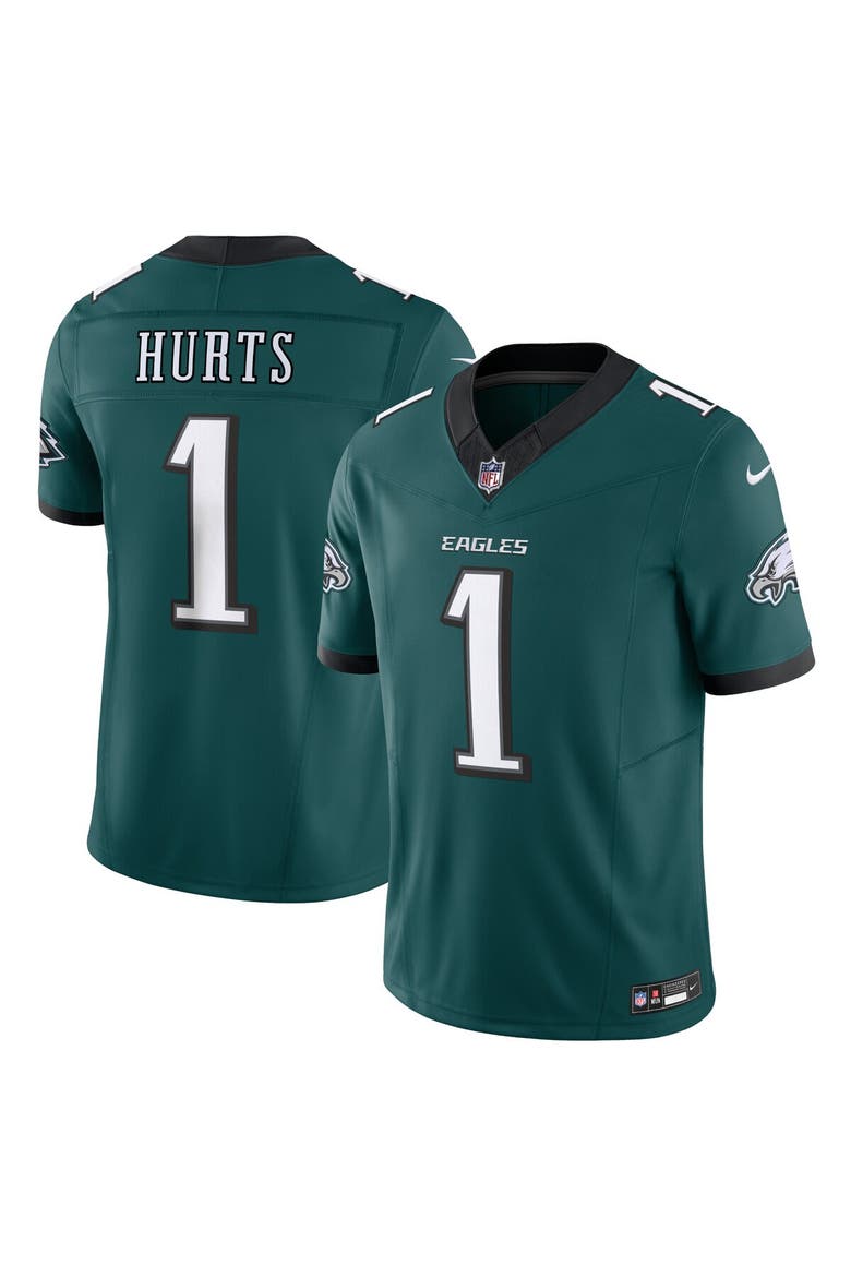 Men's Nike Jalen Hurts Midnight Green Philadelphia Eagles Vapor F.U.S.E. Limited Jersey, Main, color, Green