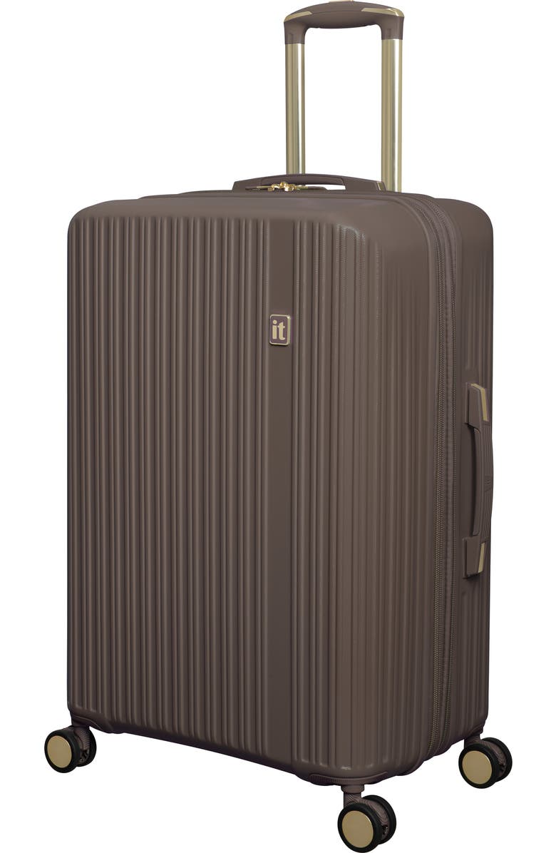 IT LUGGAGE Luxuriant 27-Inch Hardside Checked Expandable Spinner, Main, color, Falcon Haze
